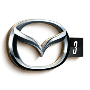 mazda 3 backup camera system logo