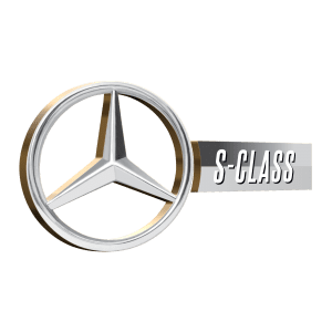 mercedes s class backup camera and carplay logo