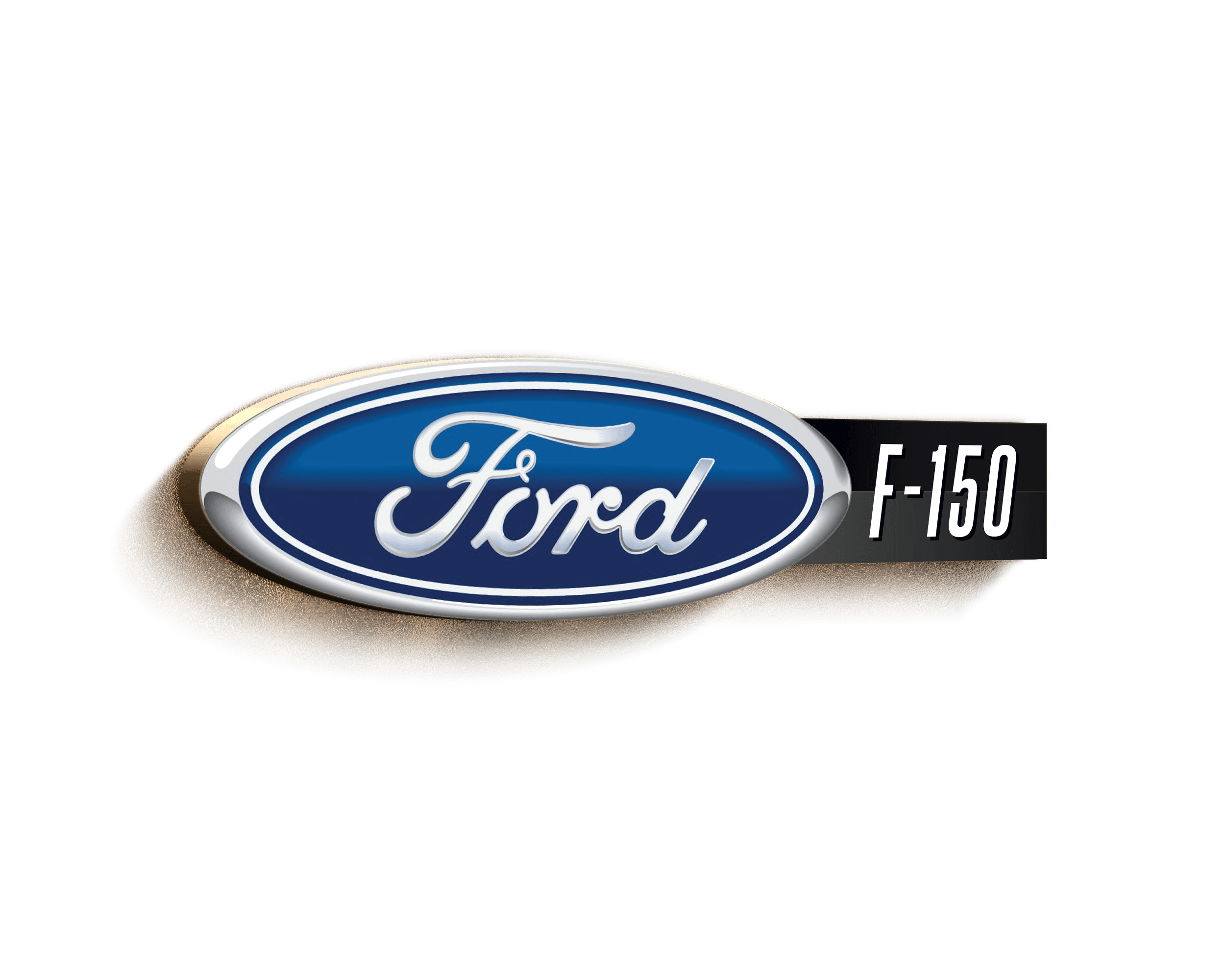 thumbnail image 2 of Custom 2018-2020 Ford F150 Front & Rear Emblems - Magnetic/Black Finish - With Camera Option 2 of 3
