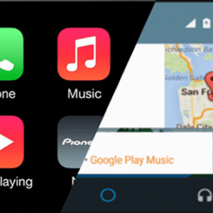 Apple CarPlay & Android Auto Screen Example