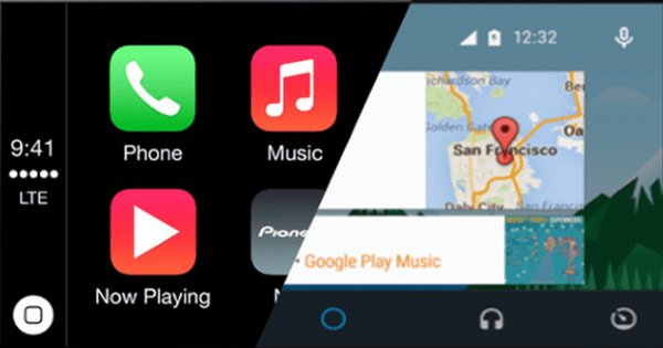 Apple CarPlay & Android Auto Screen Example