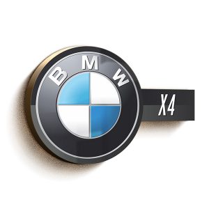 BMW X4 / X4 M OEM Integrated Backup Camera System