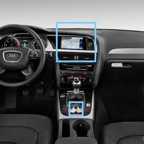 Audi 3gmmi screen