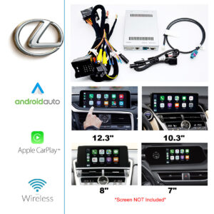 Android Auto Apple CarPlay Lexus Screen compatibility and package contents