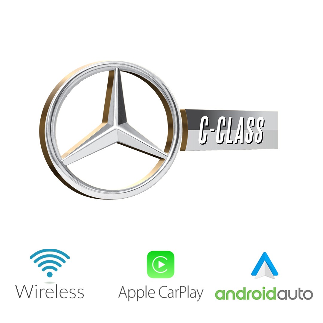 Wireless Carplay Upgrade Kit for Mercedes-Benz C-Class, CLA, GLA