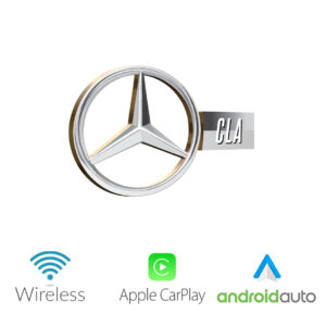 Mercedes benz wireless carplay android auto system with backup camera option