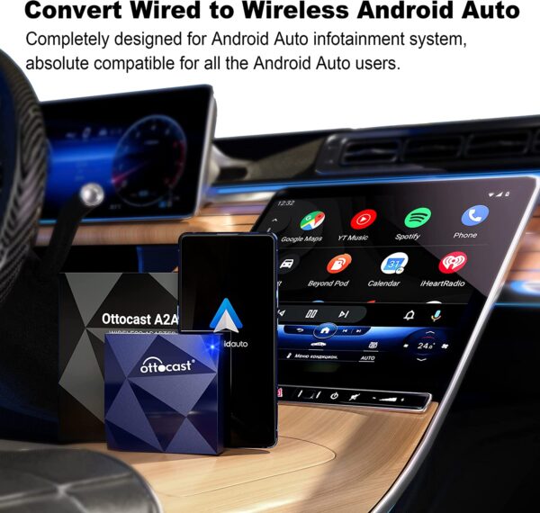 Wired-to-Wireless Android Auto Converter - Image 2