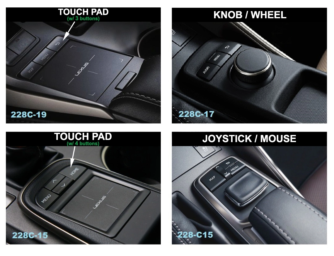 Lexus carplay compatible controls