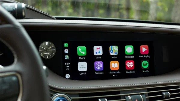 Lexus wireless apple carplay android auto oem screen integration