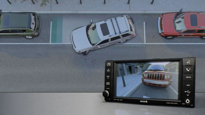 JEEP COMMANDER OEM Integrated Backup Camera System - Image 5