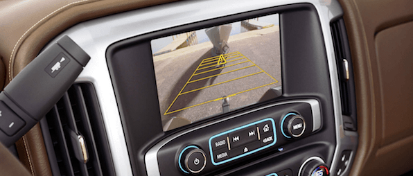 chevy chevrolet backup camera parking lines